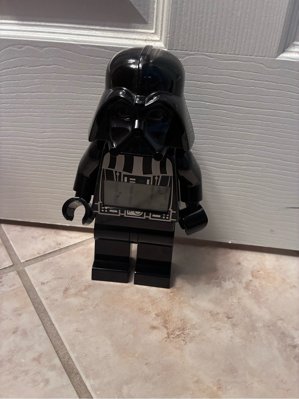 Lego Black Darth Vader Figure Alarm Clock
